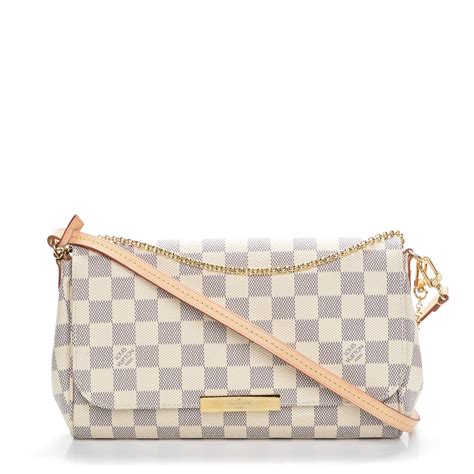 lv favorite azur|damier azur canvas bag.